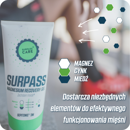 SURPASS Regeneracyjny Żel Magnezowy Dla Sportowców (200ml)