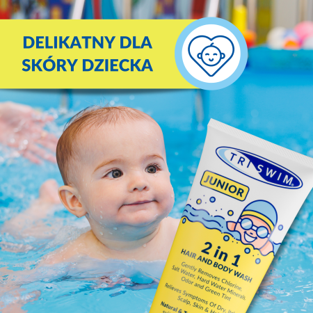 TRISWIM Junior Żel Do Ciała i Włosów 200ml