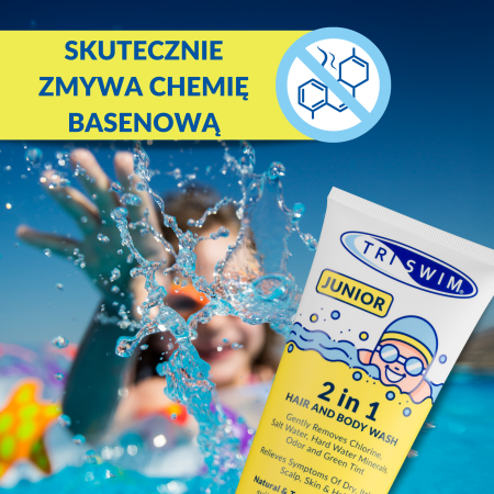 TRISWIM Junior Żel Do Ciała i Włosów 200ml