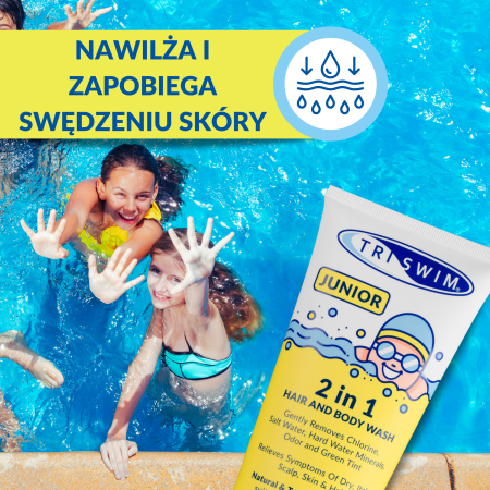 TRISWIM Junior Żel Do Ciała i Włosów 200ml