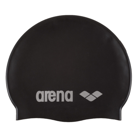 ARENA CLASSIC SILICONE CAP BLACK/SILVER